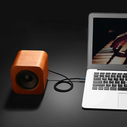 Cablu Audio 3.5mm - 3.5mm UGREEN AV112 Angled, 1m, Albastru