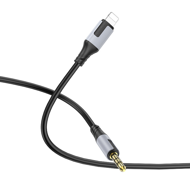 Cablu Audio Lightning - 3.5mm Borofone BL19 Creator, 1m, Negru