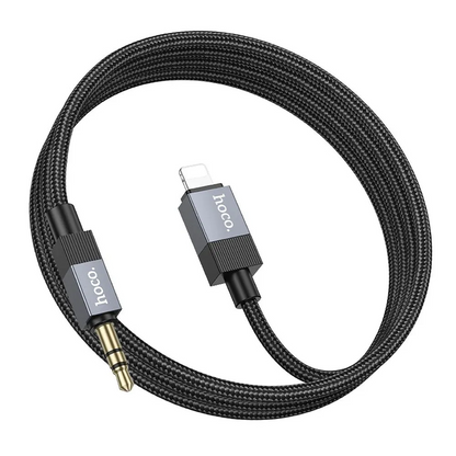 Cablu Audio Lightning - 3.5mm HOCO UPA32A, 1m, Negru