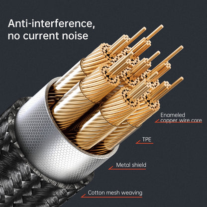 Cablu Audio Lightning - 3.5mm McDodo CA-0890, 1.8m, Negru