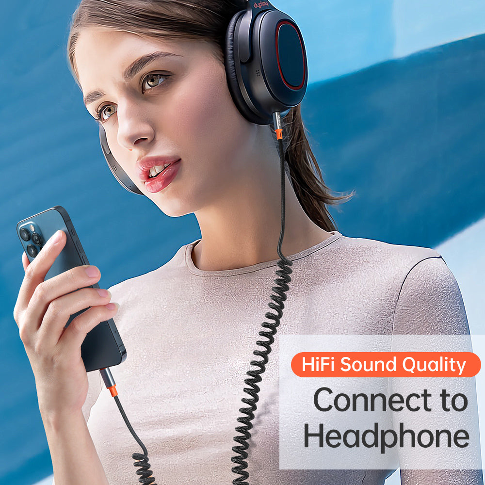 Cablu Audio Lightning - 3.5mm McDodo CA-0890, 1.8m, Negru