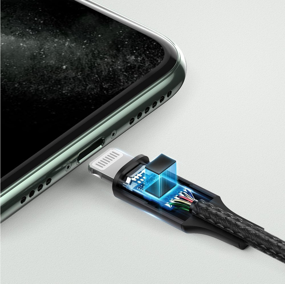 Cablu Audio Lightning - 3.5mm UGREEN US315 (70509), 1m, Negru