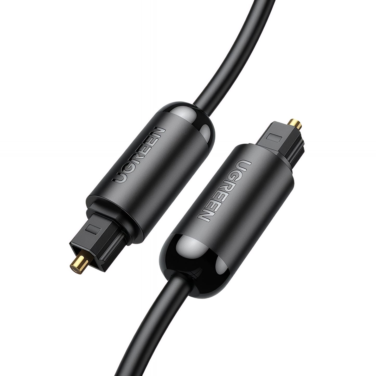 Cablu Audio Optic UGREEN AV122, Toslink / SPDIF, 1.5m, Negru