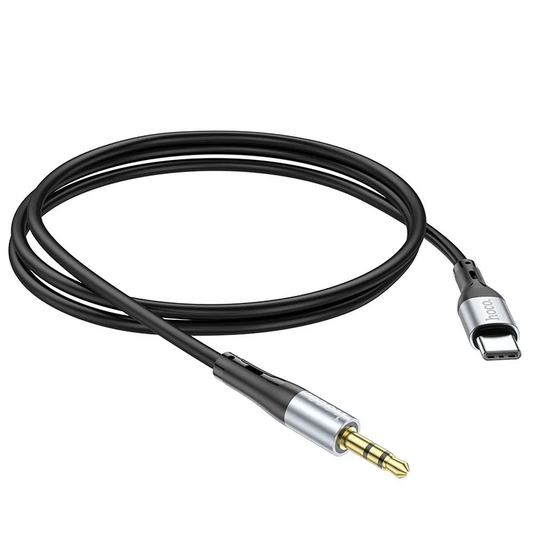 Cablu Audio USB-C - 3.5mm HOCO UPA22, 1m, Negru
