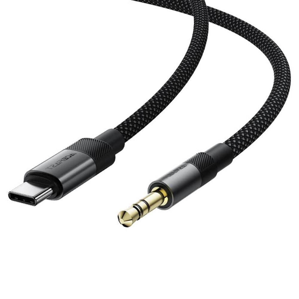Cablu Audio USB-C - 3.5mm Acefast J11, 1m, Negru