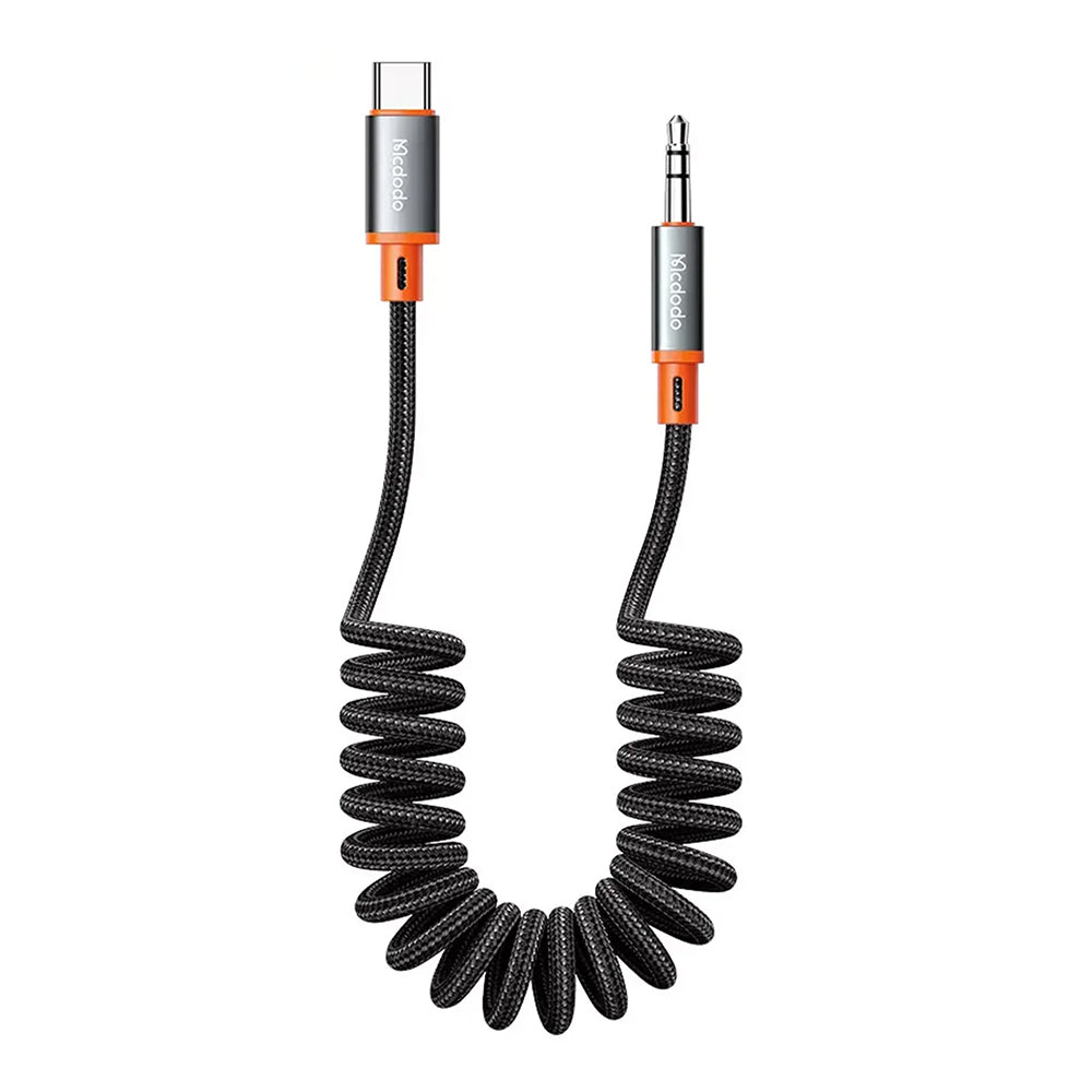 Cablu Audio USB-C - 3.5mm McDodo CA-0900, 1.8m, Negru