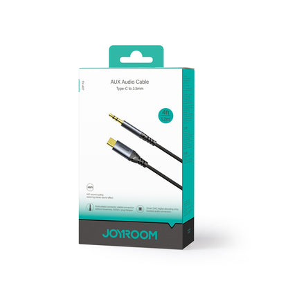 Cablu Audio USB-C - 3.5mm Joyroom SY-A07, 1.2m, Negru
