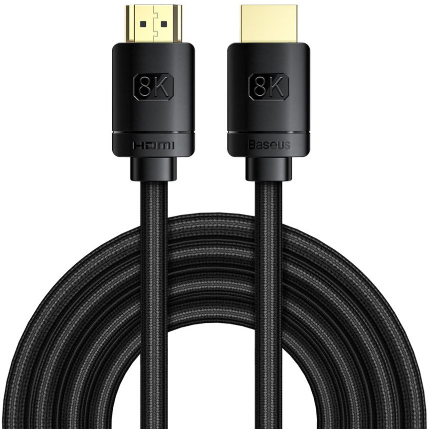 Cablu Video Baseus High Definition Series, HDMI - HDMI, 8K, 3m, Negru CAKGQ-L01