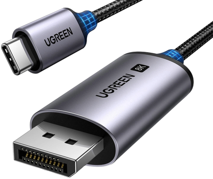 Cablu Audio si Video USB-C - DisplayPort UGREEN CM556 (25157), 1m, Gri