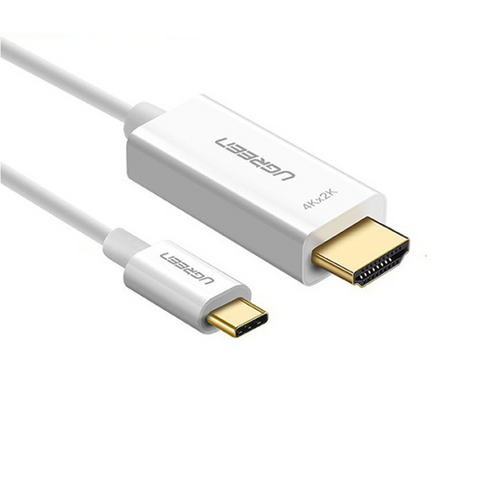 Cablu Audio si Video USB-C - HDMI UGREEN MM121, 1.5m, Alb