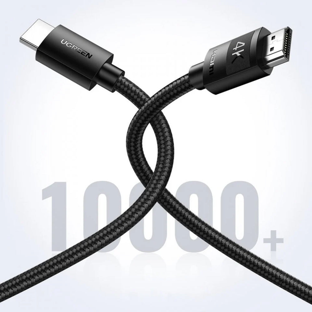 Cablu Video UGREEN HD119, HDMI - HDMI, 4K, 3m, Negru