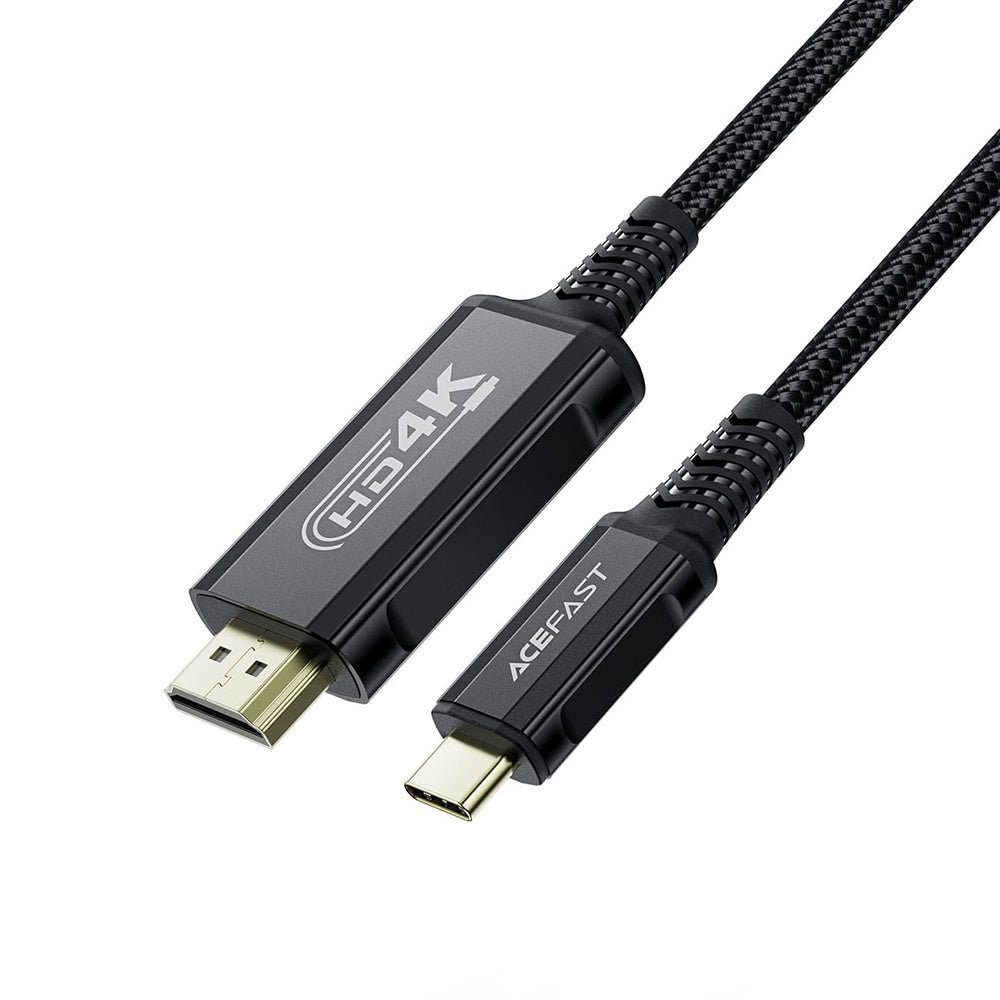 Cablu Audio si Video USB-C - HDMI Acefast C1-10, 1.8m, Negru