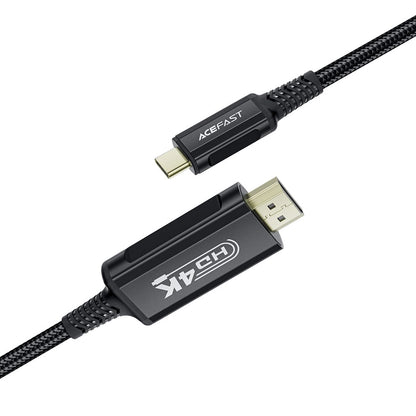 Cablu Audio si Video USB-C - HDMI Acefast C1-10, 1.8m, Negru