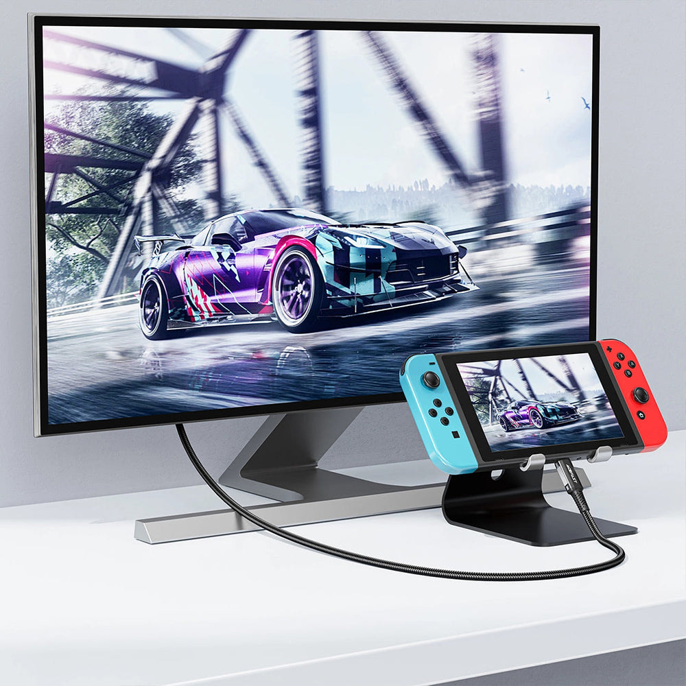 Cablu Audio si Video USB-C - HDMI Acefast C1-10, 1.8m, Negru