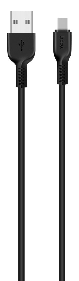 Cablu Date si Incarcare USB-A - USB-C HOCO Flash X20, 18W, 1m, Negru