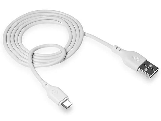 Cablu Date si Incarcare USB-A - microUSB XO Design NB103, 18W, 2m, Alb