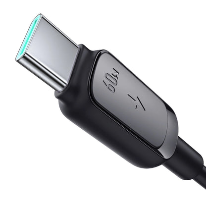 Cablu Date si Incarcare USB-C - USB-C Joyroom A14, 60W, 1.2m, Negru