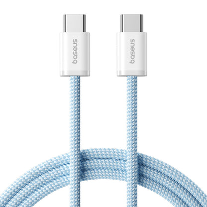 Cablu Date si Incarcare USB-C - USB-C Baseus Dynamic 4 Series, 100W, 1m, Albastru P10381400311-00