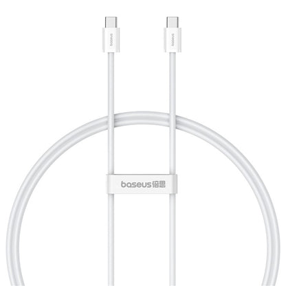 Cablu Date si Incarcare USB-C - USB-C Baseus Superior Series 2, 30W, 2m, Alb P10365200211-01