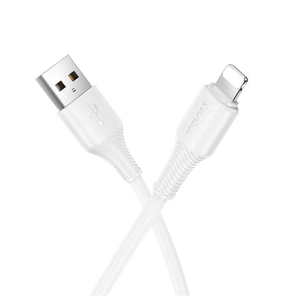 Cablu Date si Incarcare USB-C - Lightning HOCO X120, 20W, 1m, Alb