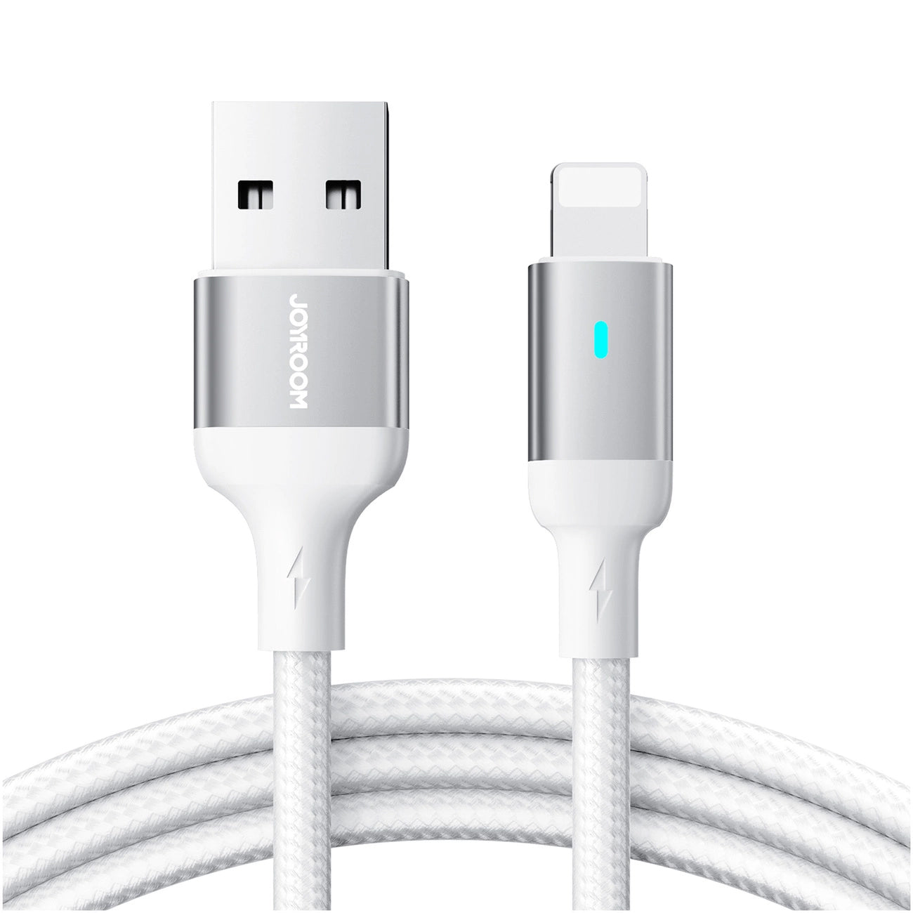 Cablu Date si Incarcare USB-A - Lightning Joyroom A10, 18W, 1.2m, Alb
