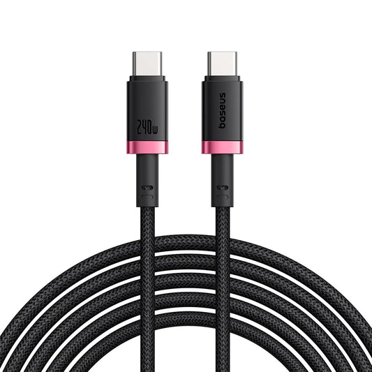 Cablu Date si Incarcare USB-C - USB-C Baseus Dura Series, 240W, 1m, Rosu P10377803U03-01