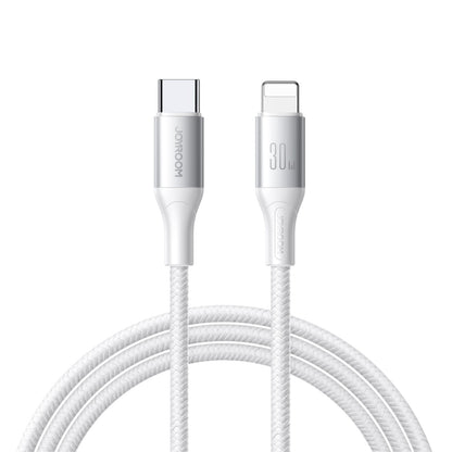 Cablu Date si Incarcare USB-C - Lightning Joyroom S-A28 Flash, 30W, 1m, Alb