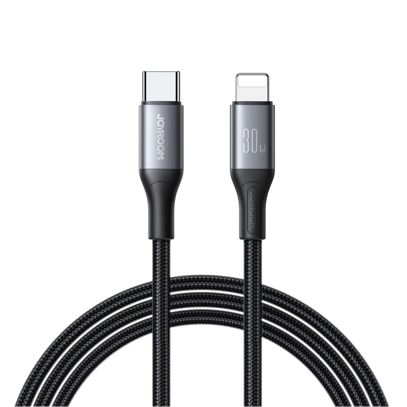 Cablu Date si Incarcare USB-C - Lightning Joyroom S-A28 Flash, 30W, 1m, Negru