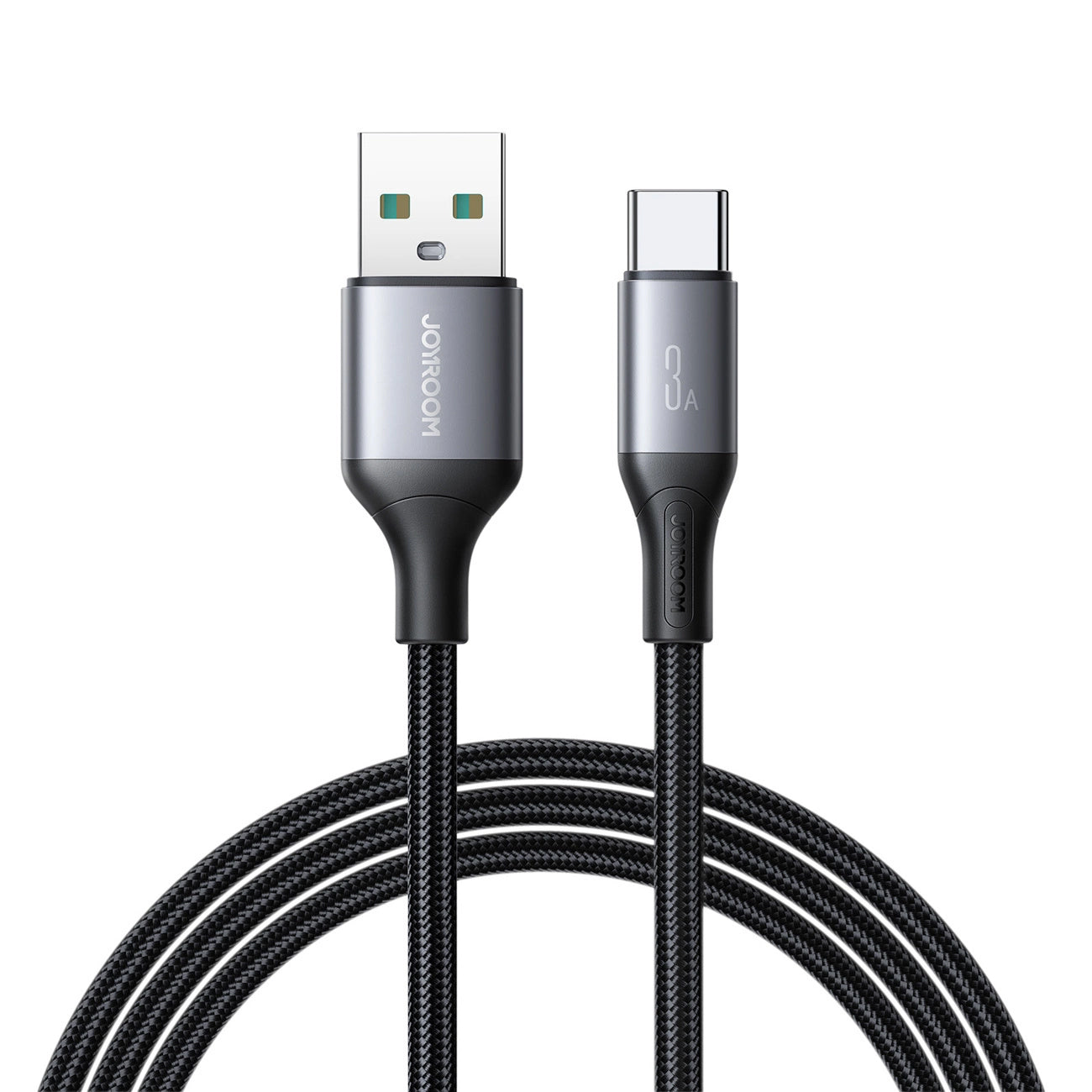 Cablu Date si Incarcare USB-A - USB-C Joyroom S-A28 Flash, 30W, 2m, Negru