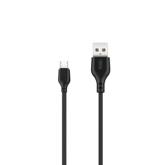 Cablu Date si Incarcare USB-A - microUSB XO Design NB103, 18W, 1m, Negru