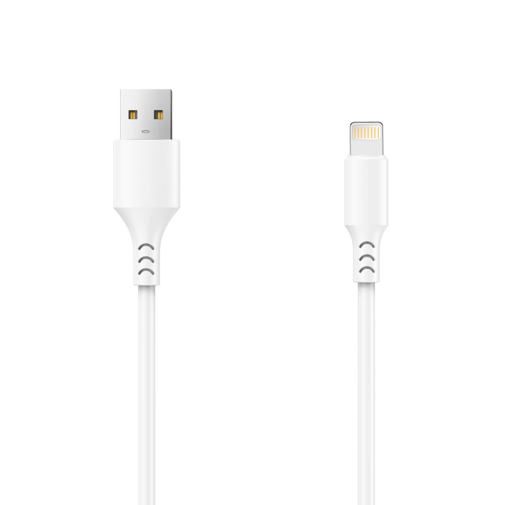 Cablu Date si Incarcare USB-A - Lightning Setty, 18W, 1m, Alb