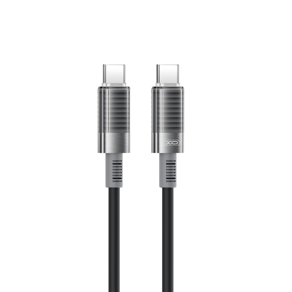 Cablu Date si Incarcare USB-C - USB-C XO Design NB-Q282B, 60W, 1m, Negru