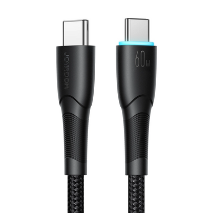 Cablu Date si Incarcare USB-C - USB-C Joyroom S-A32, 60W, 1m, Negru