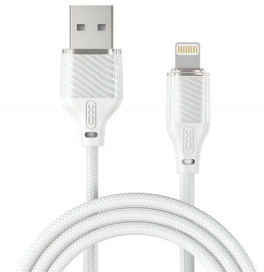 Cablu Date si Incarcare USB-A - Lightning XO Design NB291, 18W, 1m, Alb