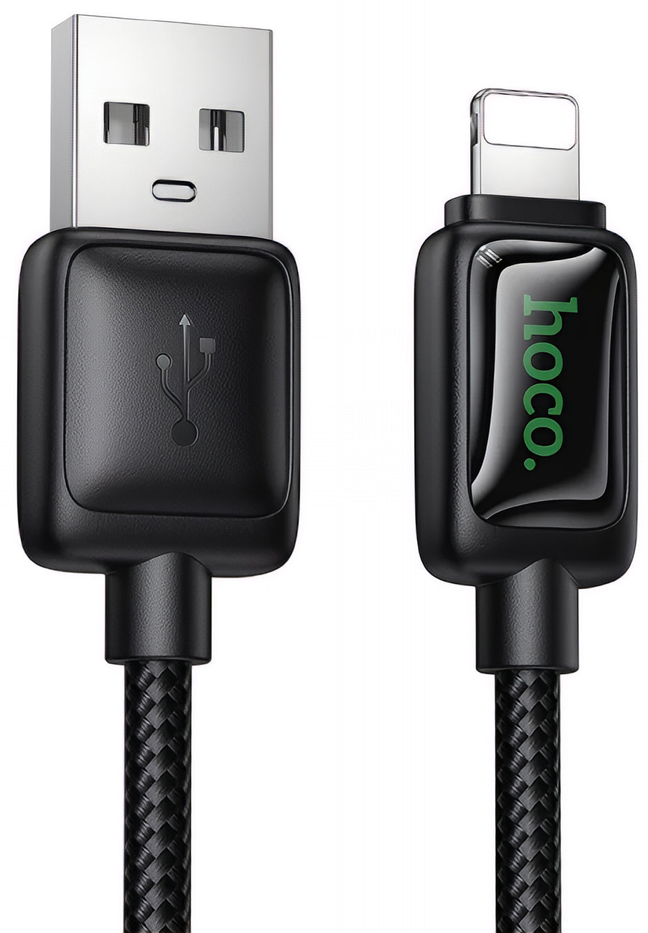 Cablu Date si Incarcare USB-A - Lightning HOCO U146, 12W, 1.2m, Negru