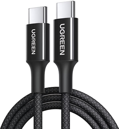 Cablu Date si Incarcare USB-C - USB-C UGREEN L501, 60W, 2m, Negru