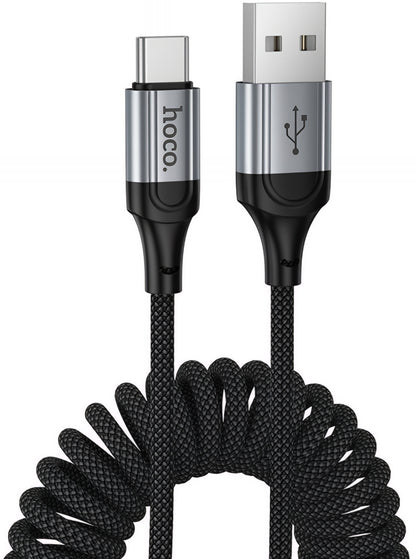 Cablu Date si Incarcare USB-A - USB-C HOCO X121, 18W, 1.5m, Negru