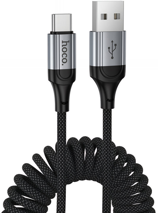 Cablu Date si Incarcare USB-A - USB-C HOCO X121, 18W, 1.5m, Negru