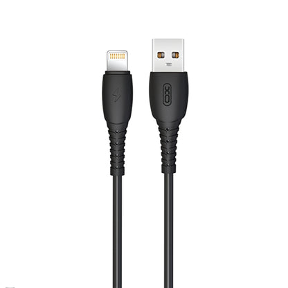 Cablu Date si Incarcare USB-A - Lightning XO Design NB-P163, 18W, 1m, Negru
