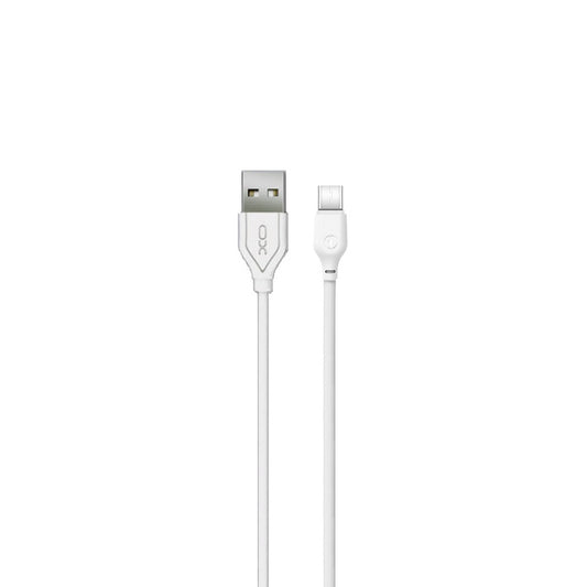 Cablu Date si Incarcare USB-A - USB-C XO Design NB103, 18W, 2m, Alb