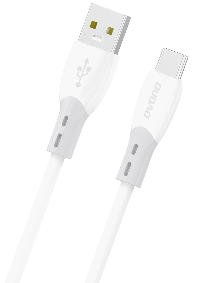 Cablu Date si Incarcare USB-A - USB-C Dudao L25ST, 100W, 1m, Alb