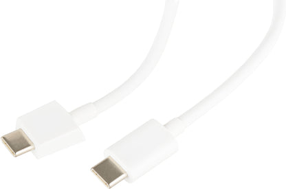 Cablu Date si Incarcare USB-C - USB-C Google, 30W, 3m, Alb