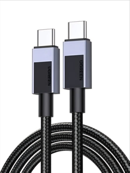 Cablu Date si Incarcare USB-C - USB-C UGREEN L512, 100W, 2m, Gri