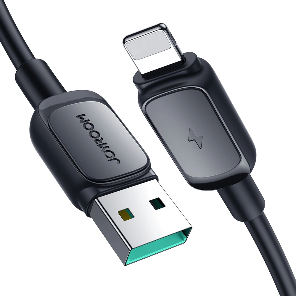 Cablu Date si Incarcare USB-A - Lightning Joyroom S-A14, 18W, 1.2m, Negru