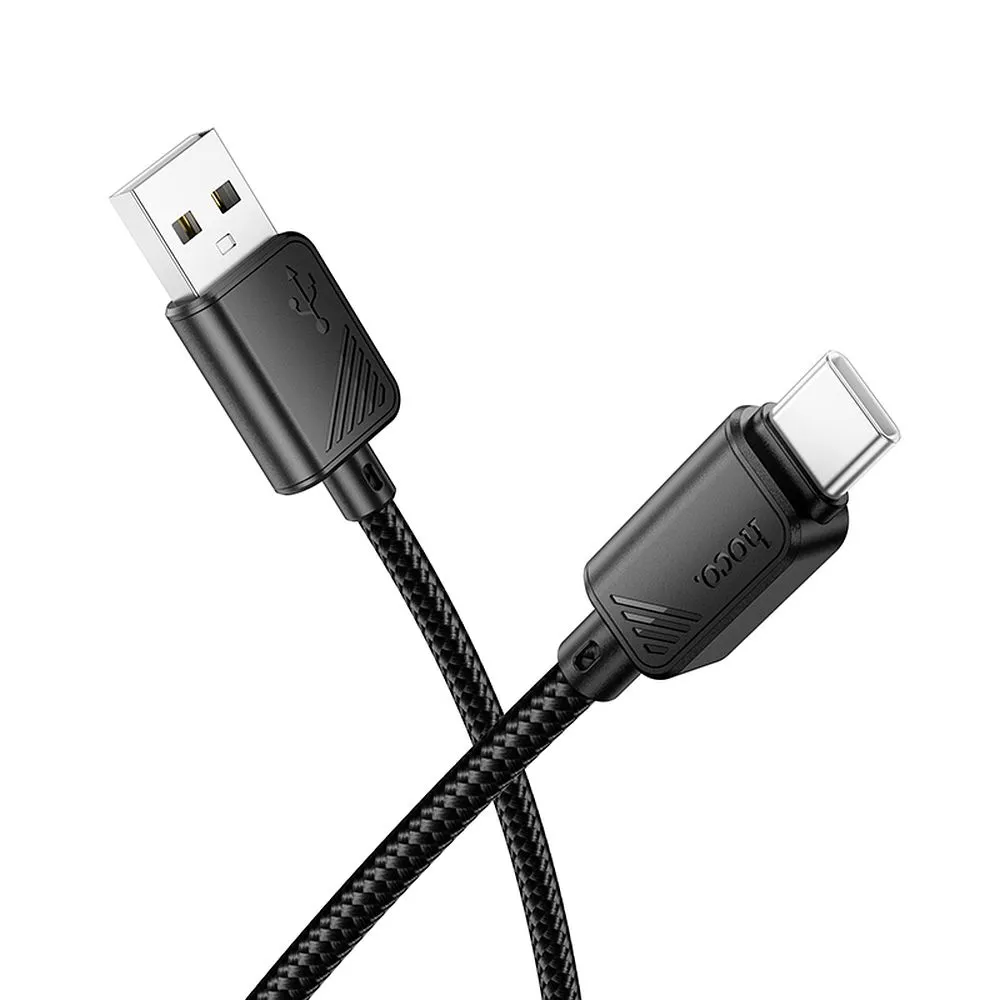 Cablu Date si Incarcare USB-A - USB-C HOCO X113, 18W, 1m, Negru