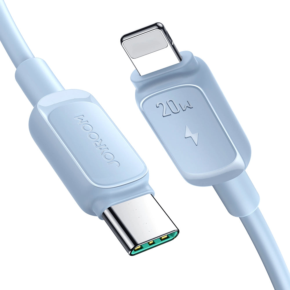 Cablu Date si Incarcare USB-C - Lightning Joyroom S-A14, 20W, 1.2m, Albastru