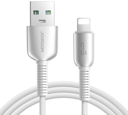 Cablu Date si Incarcare USB-A - Lightning Joyroom S-A51, 18W, 1.2m, Gri