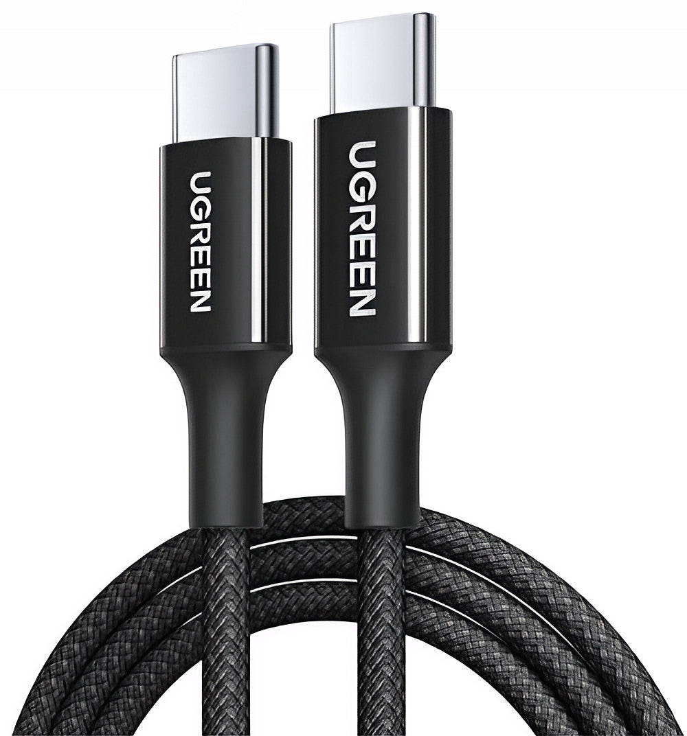 Cablu Date si Incarcare USB-C - USB-C UGREEN L502, 100W, 2m, Negru