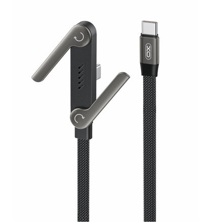 Cablu Date si Incarcare USB-C - USB-C XO Design NB-Q311, 240W, 1.5m, Negru