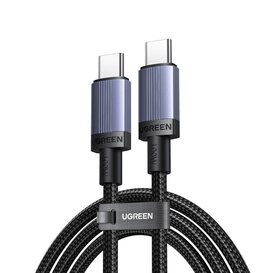 Cablu Date si Incarcare USB-C - USB-C UGREEN, 100W, 1m, Negru